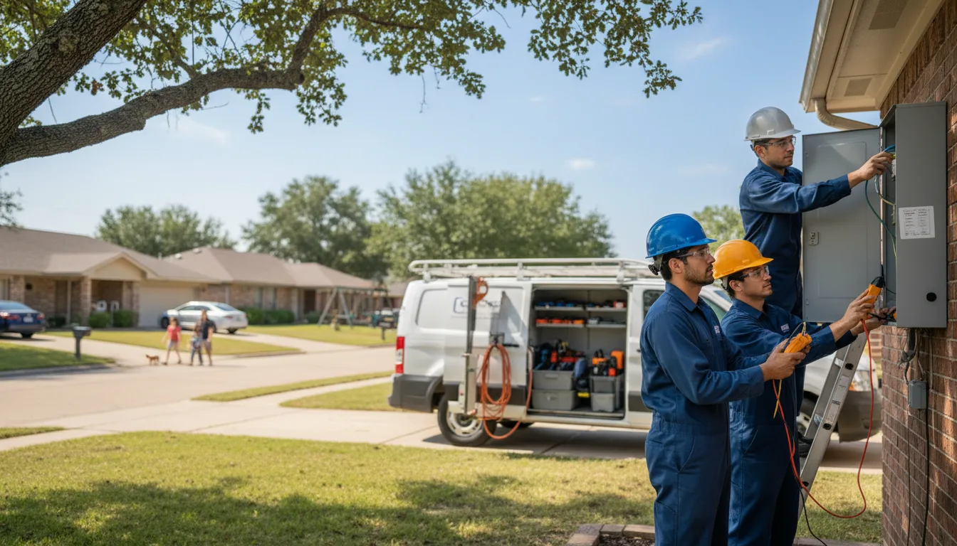 Certified electrician providing emergency electrical services in Lexington, OR